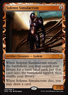 Solemn Simulacrum Kaladesh Inventions
